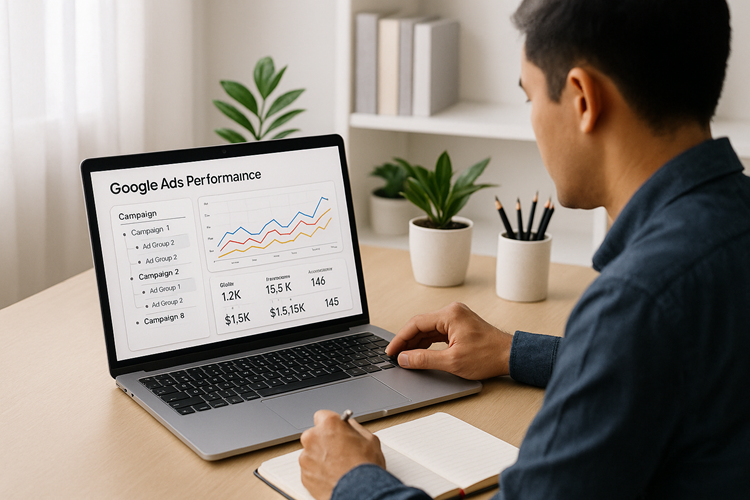 Analisis kampanye Google Ads