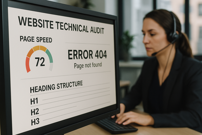 Audit teknis website