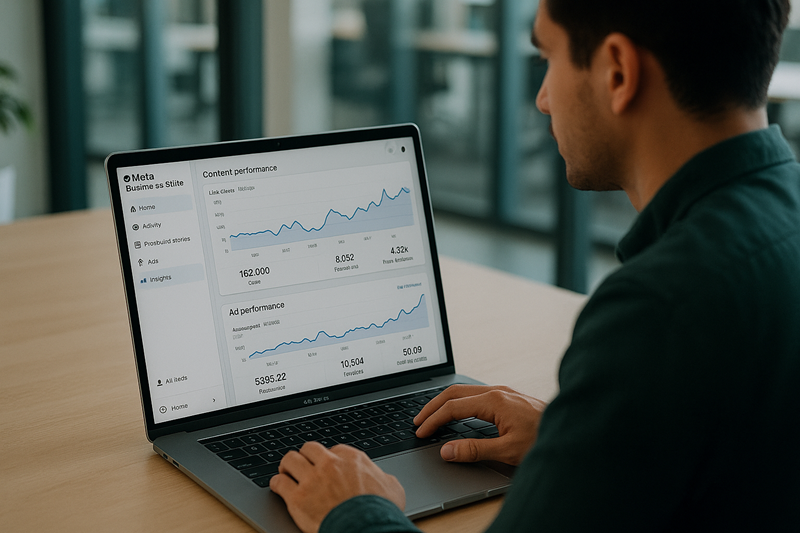 Digital marketer bekerja