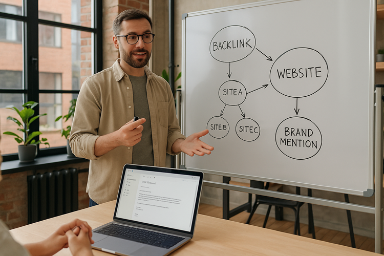 Strategi backlink kolaboratif