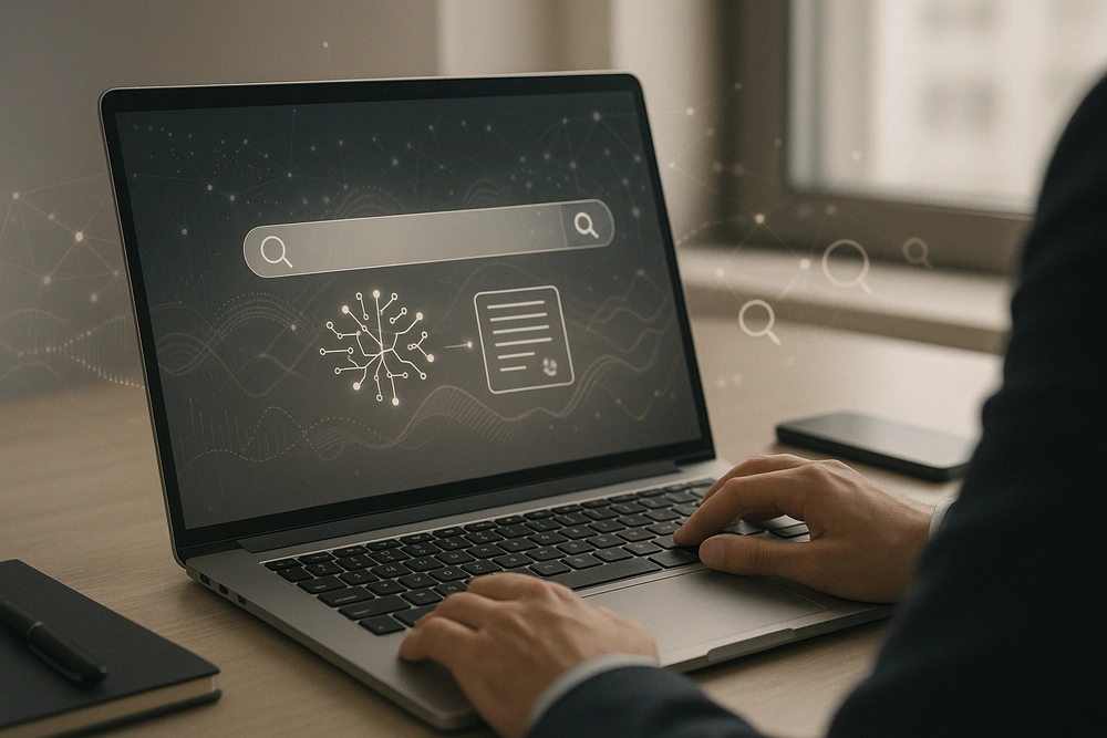 Suasana kerja futuristik