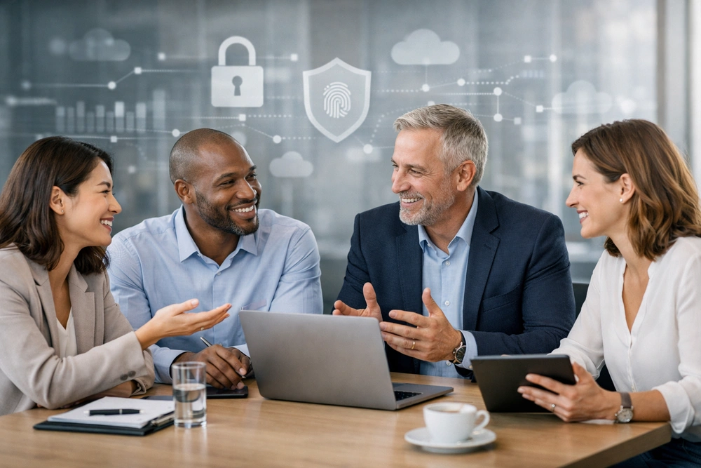 Interaksi dengan team digital