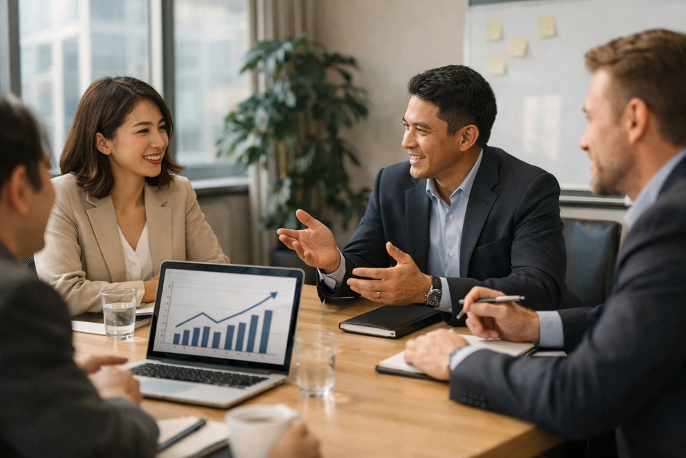 Meeting bersama team