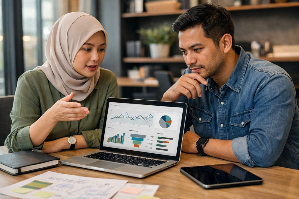 Diskusi strategi iklan